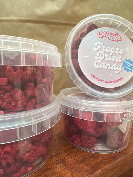 Crunch'd Raspberries - Freeze Dried Raspberries