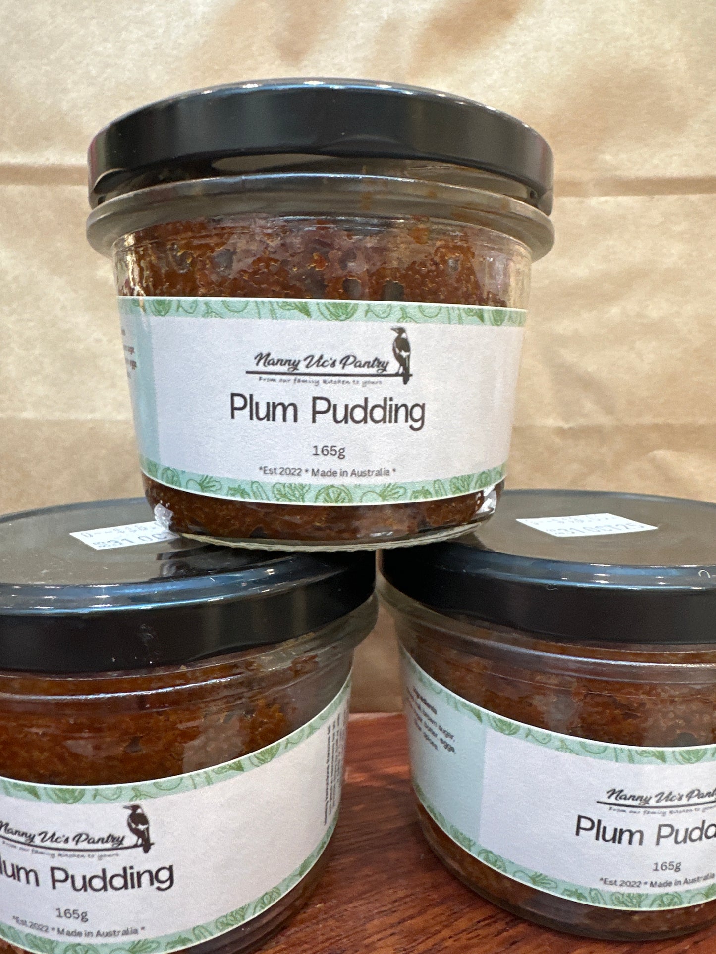 Plum Pudding - Single portion - 165g jar