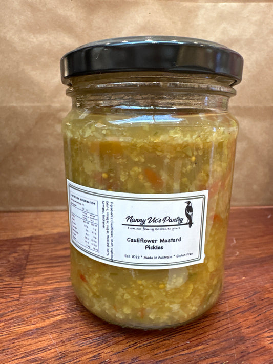 Cauliflower Mustard Pickle