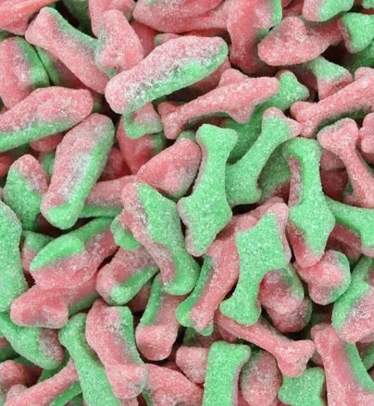 Crunch'd Melon Sharks - Freeze Dried Trolli Melon Sharks