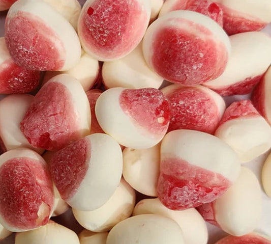 Strawberry and Cream Crunchers - Freeze Dried Allens Strawberries and Cream